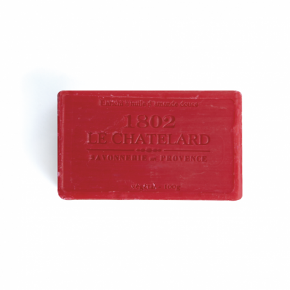 Savon De Marseille 100g Biodégradable LE CHATELARD Fruits Rouge Verso