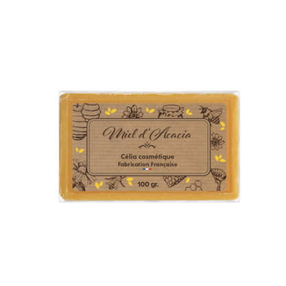 Savon De Marseille 100g Biodégradable LE CHATELARD Miel étiquette