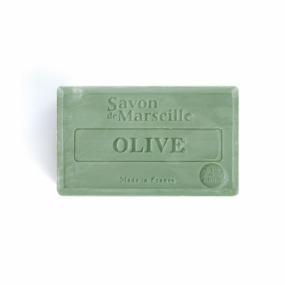 Savon De Marseille 100g Biodégradable LE CHATELARD Olive Recto