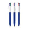 Stylo Bille 4 Couleurs Personnalisé Bic 4 Colours Bleu Marine