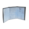 Porte Carte Grise 3 Volets Personnalisé En Pvc