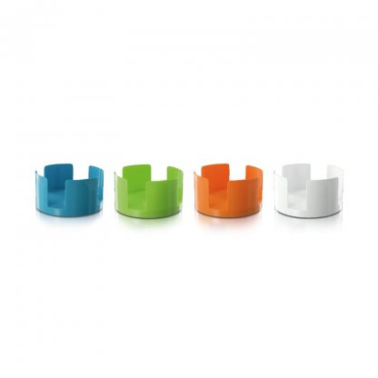 Porte Bloc Note Cube En Plastique Polystyrène Cristal POP BLOC Coloris