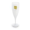 Flute à Champagne En Polypropylène 140ml CHAMPAGNE VERRE Marquage 1 Couleur Flute à Champagne En Polypropylène 140ml CHAMPAGNE VERRE Marquage 1 Couleur