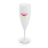 Flute à Champagne En Polypropylène 140ml CHAMPAGNE VERRE Marquage 3 Couleurs Flute à Champagne En Polypropylène 140ml CHAMPAGNE VERRE Marquage 3 Couleurs