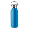 Bouteille Isotherme En Acier Inoxydable Et Bambou 500ml HELSINKI Turquoise