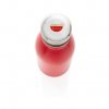 Bouteille En Acier Inoxydable Recyclé 500ml DELUXE Rouge Bouchon Logo En Doming Bouteille En Acier Inoxydable Recyclé 500ml DELUXE Rouge Bouchon Logo En Doming