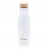 Bouteille Isotherme Sans Plastique En Acier Inoxydable 500ml CLIMA Logo Blanc