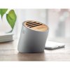 Enceinte Bluetooth En Ciment Calcaire Et Bambou VIANA SOUND Avec Marquage