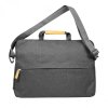 Besace Publicitaire Porte Ordinateur En Bouteilles Plastiques Recyclées Noir EASYWEAR Besace Publicitaire Porte Ordinateur En Bouteilles Plastiques Recyclées Noir EASYWEAR