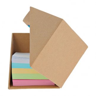 Bloc cube pliable avec notes en carton recyclé promotionnelle - RECYPLICUBE