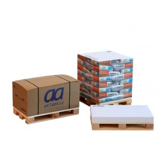 Bloc note cube palette publicitaire en papier recyclé ou certifié - 3 formats
