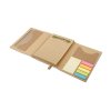 Bloc Notes Personnalisable De Feuilles Repositionnables En Carton Naturel Ouvert COMPLETO
