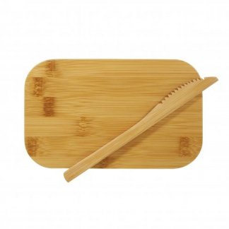 Boîte repas personnalisable en fibres de bambou et polypropylène - couvercle - BOXYBOO