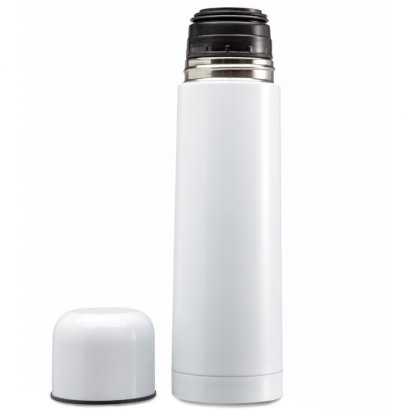 Bouteille Personnalisable Isotherme En Inox 500ml Blanc CHAN