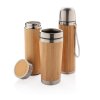 Bouteille Réutilisable Et Personnalisable En Bambou Et Inox 450ml CALORINOX