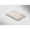 Carnet A5 Couverture Rigide En PET Recyclé CORDI NOTE Blanc Poser
