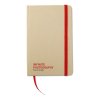 Carnet A6 Publicitaire En Carton Recyclé Rouge Avec Marquage EVERNOTE Carnet A6 Publicitaire En Carton Recyclé Rouge Avec Marquage EVERNOTE