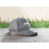 Casquette En Chanvre NAIMA CAP Gris Avec Marquage