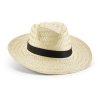 Chapeau Publicitaire En Paille Naturelle CLAIR