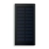Chargeur Solaire Publicitaire En Aluminium 8000mAh Noir SOLAR POWERFLAT Chargeur Solaire Publicitaire En Aluminium 8000mAh Noir SOLAR POWERFLAT