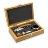 Coffret De Sommelier Publicitaire En Bambou SONOMA Coffret De Sommelier Publicitaire En Bambou SONOMA