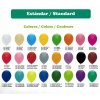 Couleurs Standards Ballon De Baudruche Biodégradable En Latex GLOBOS Couleurs Standards Ballon De Baudruche Biodégradable En Latex GLOBOS