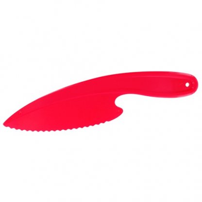 Couteau Pelle à Tarte Publicitaire En Polypropylène Rouge