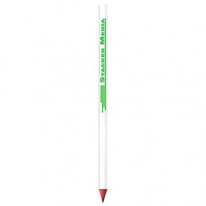 Crayon Graphite BiC Publicitaire En Plastique Recyclé Blanc BIC EVOLUTION