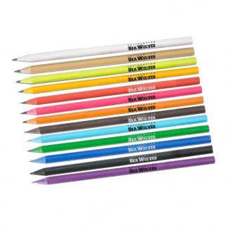 Crayon promotionnel en boitiers CD recyclés - 13 coloris standards - CDCASE