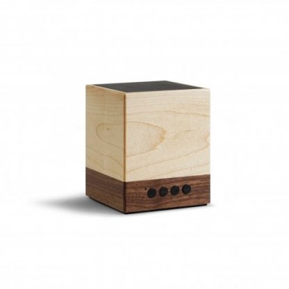 Enceinte Bluetooth Personnalisée Hêtre Bicolore WOODSONG (2)