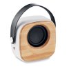 Enceinte Bluetooth Promotionnelle En Bambou OHIO SOUND