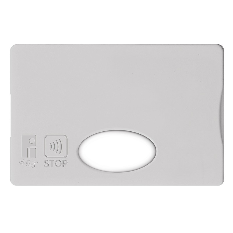 Etui rigide pour carte de crédit Anti-RFID personnalisé en plastique  polystyrène