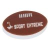 Gomme Blanche Publicitaire à Votre Forme Ballon Foot Américain GOFORME