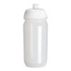 Gourde Sport Personnalisable 500ml En Plastique Biodégradable Transparent Et Blanc BIO BOTTLE SHIVA