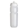 Gourde Sport Personnalisée 750ml En Plastique Biodégradable Transparent Et Blanc BIO BOTTLE SHIVA