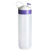Gourde Sport Publicitaire 450ml En Plastique Biodégradable Violet BIO BOTTLE FUSE