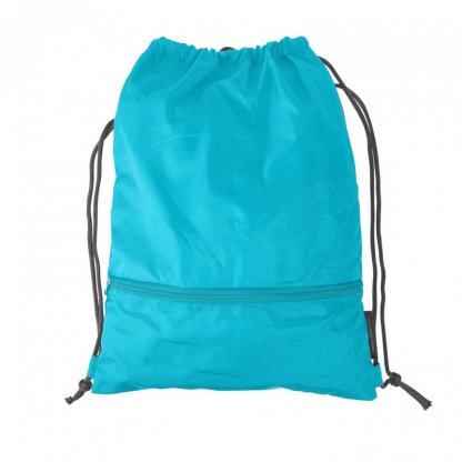 Gym Bag Personnalisable En Bouteilles Plastiques Recyclées Bleu INZE BACK