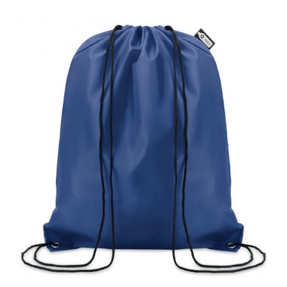 Gym Bag Promotionnel En Bouteilles Plastiques Recyclées Bleu 110g SHOOPPET