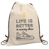 Gym Bag Promotionnel En Coton Naturel 160g GAYA