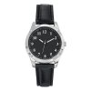 Montre Publicitaire Classique Dame Noir MANHATTAN