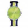 Montre Tendance Personnalisée Marine, Blanc, Vert SPECTRE RONDE