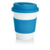 Mug Avec Couvercle 350ml Publicitaire En Amidon De Maïs Bleu PLANT CUP
