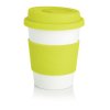Mug Avec Couvercle 350ml Publicitaire En Amidon De Maïs Vert Citron PLANT CUP