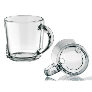 Mug en verre personnalisable avec smiley - SOFFY