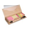 Notes Adhésives, Règle Et Stylo Dans Boite En Carton Publicitaire STIBOX Notes Adhésives, Règle Et Stylo Dans Boite En Carton Publicitaire STIBOX
