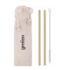Pailles En Bambou Personnalisées Logo NATURAL STRAW Pailles En Bambou Personnalisées Logo NATURAL STRAW