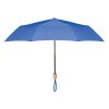 Parapluie Pliable Personnalisable En Bouteilles Plastiques Recyclées Bleu TRALEE Parapluie Pliable Personnalisable En Bouteilles Plastiques Recyclées Bleu TRALEE