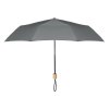 Parapluie Pliable Personnalisé En Bouteilles Plastiques Recyclées Gris TRALEE Parapluie Pliable Personnalisé En Bouteilles Plastiques Recyclées Gris TRALEE