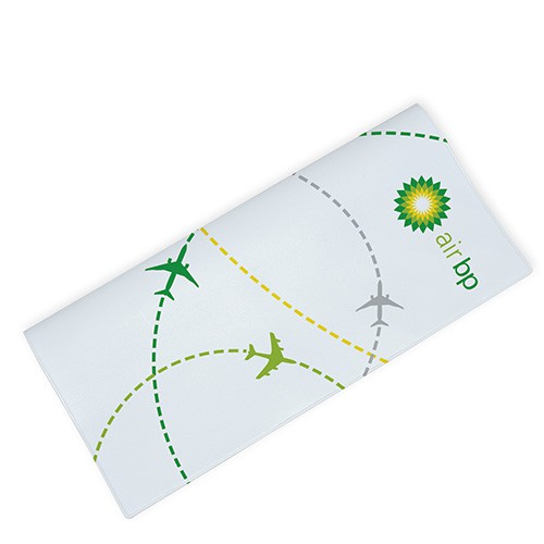 Port Coupon, billet, billet d'avion, PVC, double poche, personnalisable  avec votre logo