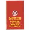 Porte Carte Grise Et Carte Publicitaire 3 Volets En PVC Marquage 2 Couleurs